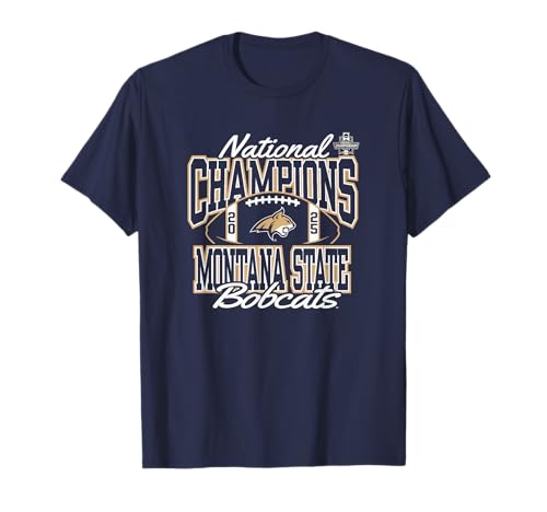 Montana State Bobcats National Champs 2025 Football Victory T-Shirt