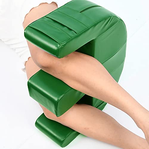 Multifunctional Elderly Turnover Device Disability Aids Leg Turn Over Pad U Pillow for Patients Caring Detachable Help Turn Over (Green)