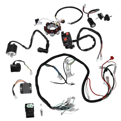 FAVOMOTO 1 Conjunto De 150 Atv Circuito Bobina De Ignição Do Motor Scooter Atv Conjunto Do Interrupt