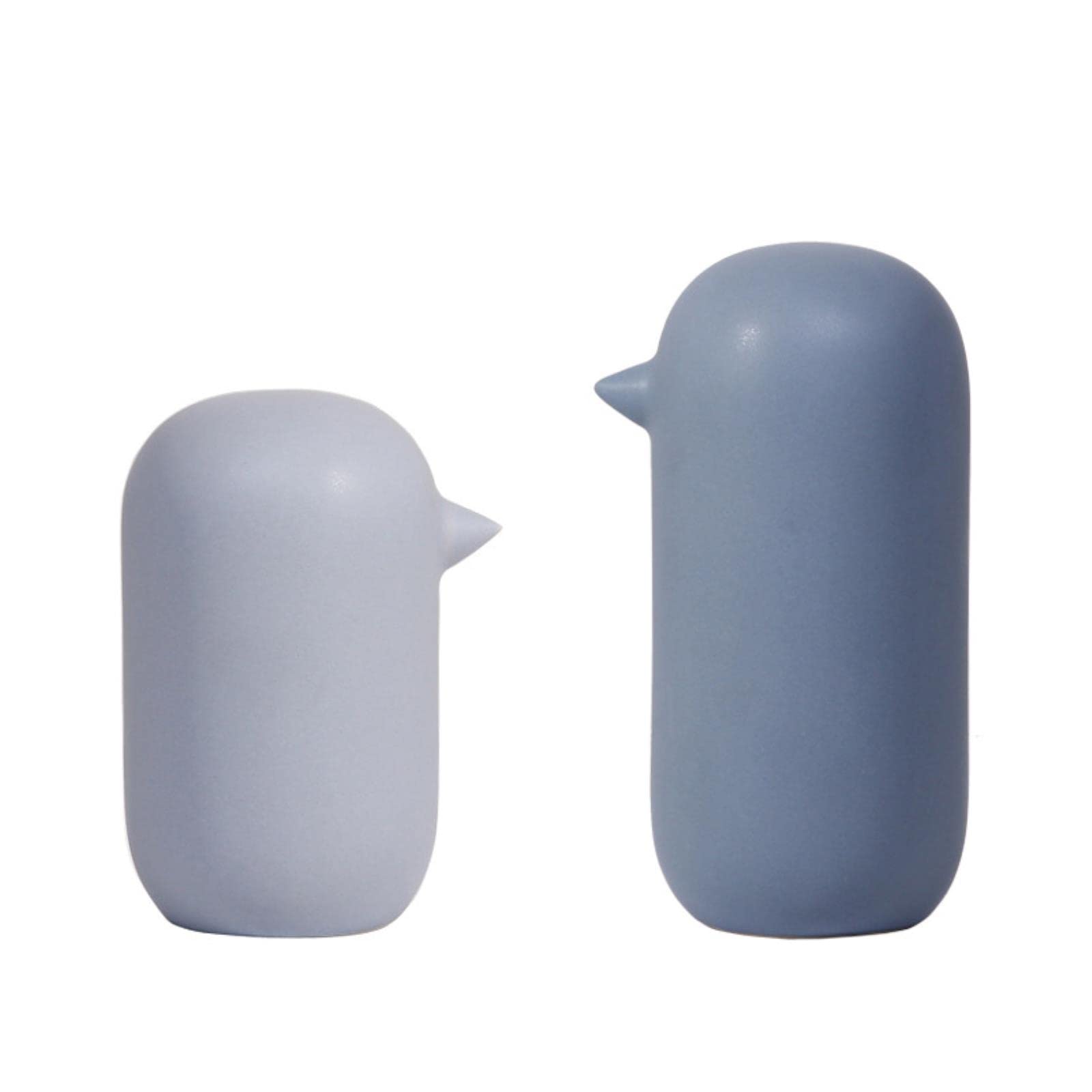Bird Ornament Fashion Gift Nordic Modern Abstract Bird Figurines Home Decoration Accessories Ceramic Cute Matte Light Color