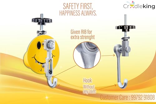 Image of Automatic Cradle Swing Motor Kit for Baby 0 to 3 Years (Automatic Swing Motor Machine Kit Only | Staineless Steel Cradle and Jholi not Including)