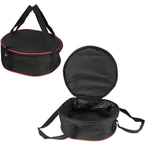 Dishes Storage Bag, China Storage Chest Round Crockery Storage Bag Plate Protectors Travel Bag Large Camping Tableware Dinnerware Bag Cupboard Storage Bag Cover