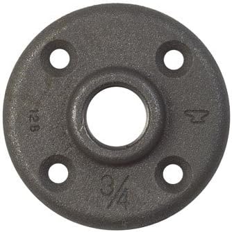 Anvil 3/4 in. FPT Black Malleable Iron Floor Flange