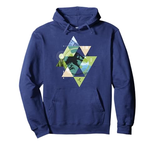 Hoodie T-Rex Jurassic World Dominion vert imprimé graphique