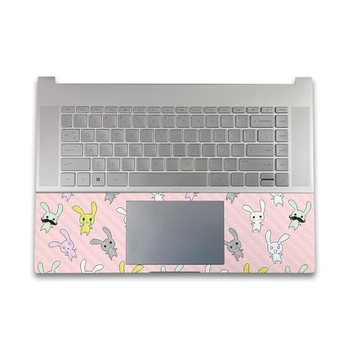 Image of Carbon Fiber Gaming Skin Compatible with HP Envy x360 16 inch (2023) - Bunny Bunches - Premium 3M Vinyl Protective Wrap Decal Cover - Easy to Apply | Crafted in The USA by MightySkins