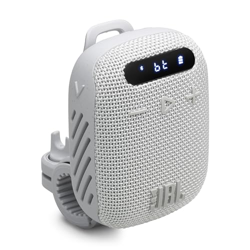 JBL Wind 3 FM Altavoz Bluetooth con Radio Integrada y Soporte de Manillar