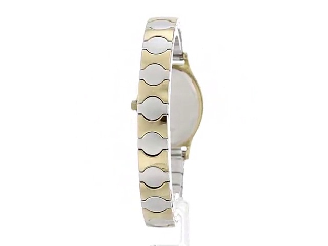 Amazon.com: Timex Women's T26301 Kendall Circle Two-Tone Stainless