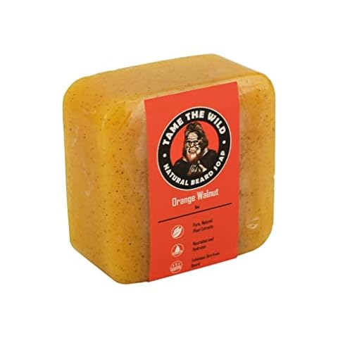 Tame The Wild Orange Walnut Beard Soap Cover