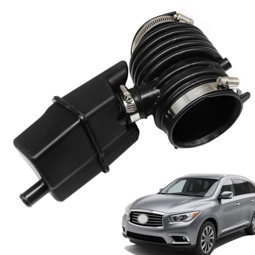 Image of SecosAutoparts Engine Air Intake Hose Tube with Clamps Fit for 2013-2016 Nissan Pathfinder, 2015-2023 Murano, Fit for 2014-16 Infiniti QX60, 2013 JX35 3.5L V6, Replaces 16576-3JA0A 165763JA0A 696-039
