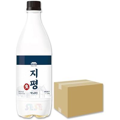 冷蔵発送 ジピョン 生マッコリ 750ml 20本セット / 韓国 砥平マッコリ