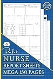 Nurse Report Sheet Pocket Size: Compact 150-Page Nurse Brain Notebook for Organizing Shift Notes and Patient Handoffs (6"x9")