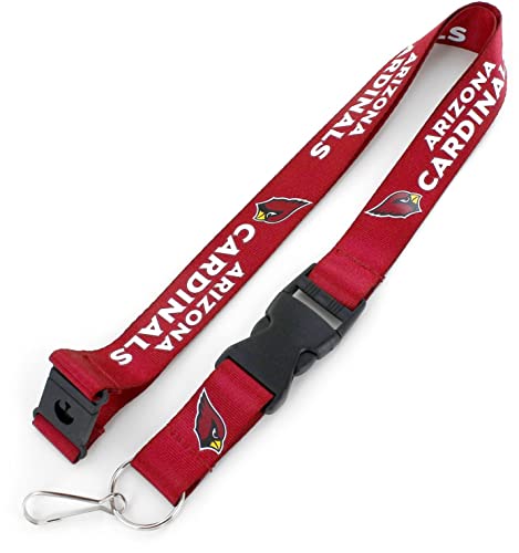 Lanière Arizona Cardinals NFL pour Badge et Clés - Cordon Tour de Cou Supporter Aminco