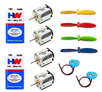 Metal S P 4Pcs 3.7V Mini Drone Dc Motor 16000 Rpm With(2Pcs Hw Battery+ 2Connector+ 4Propeller) Drones Toy Car Robot Diy (B0BPXWW91J) Amazon Price History, Amazon Price Tracker