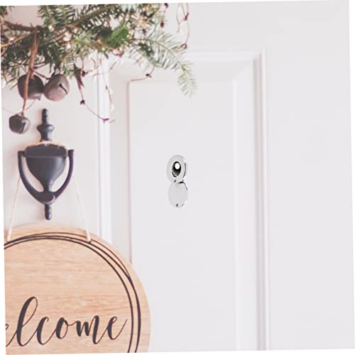 LIFKOME 5pcs cubiertas para mirilla de puerta de cobre prácticas para protección de privacidad miniatura 6