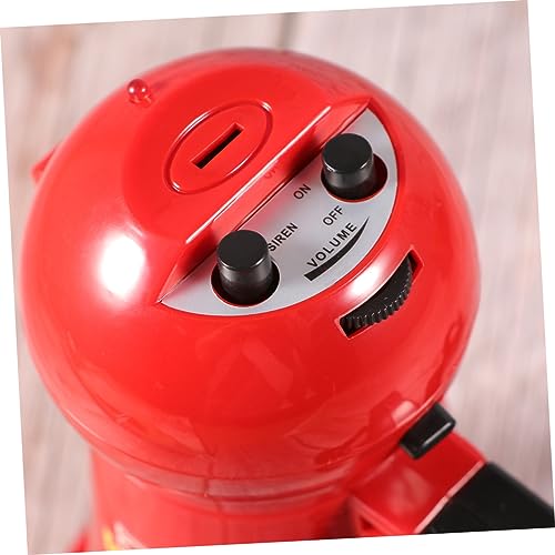 Yardwe Megafone Criança Cosplay Alto-Falante Brinquedo Vermelho