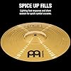 Meinl Cymbals HCS Splash Cymbal 12 inch (Video) for Drum Set (30,48cm) Traditional Finish Brass, Made in Germany (HCS12S) #1