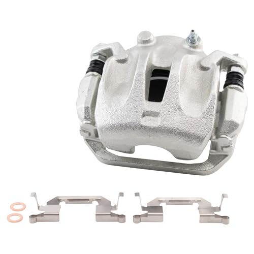 Image of TRQ Front Left Brake Caliper Drivers Side | For 2003-2007 Nissan Murano