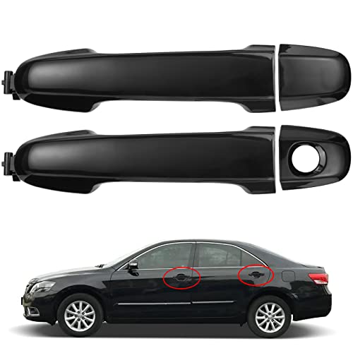 Exterior Door Handle For Toyota Camry 2012-2017,Front Rear Driver & Passenger Side Outer Door Handle,Set Of 4,Black #TOP6