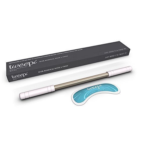 Tweepi - Quita para cabello con esmalte de uñas en forma de pack Cool Gel para entusiasmo y calmante cuidado de Tweepi
