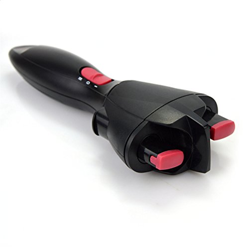 Electronic Quick Twist Braid Maker-Make Super Fun Hairstyles with Luismia DIY Automatical Hair Braider Machine (Black, 2 Hair Clips & Instructions & 2 AA batteries)