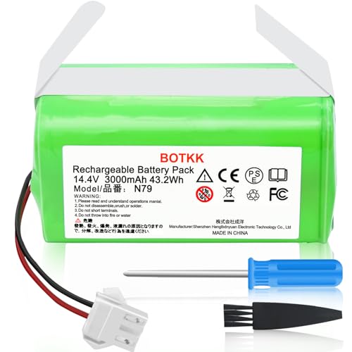 Image of Upgraded Replacement Battery for Eufy RoboVac & Ecovacs Deebot | 14.4V Li-ion Compatible with Eufy RoboVac 11 11S 30 15C 25C 35C & Ecovacs Deebot N79 N79S 500 600 DN622 Robot Vacuum Cleaner
