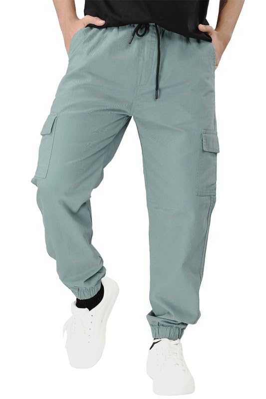 Image of UNOseven Boys Cotton Cargo Jogger Pant - Slim Fit - Available from 7 Years to Size XL