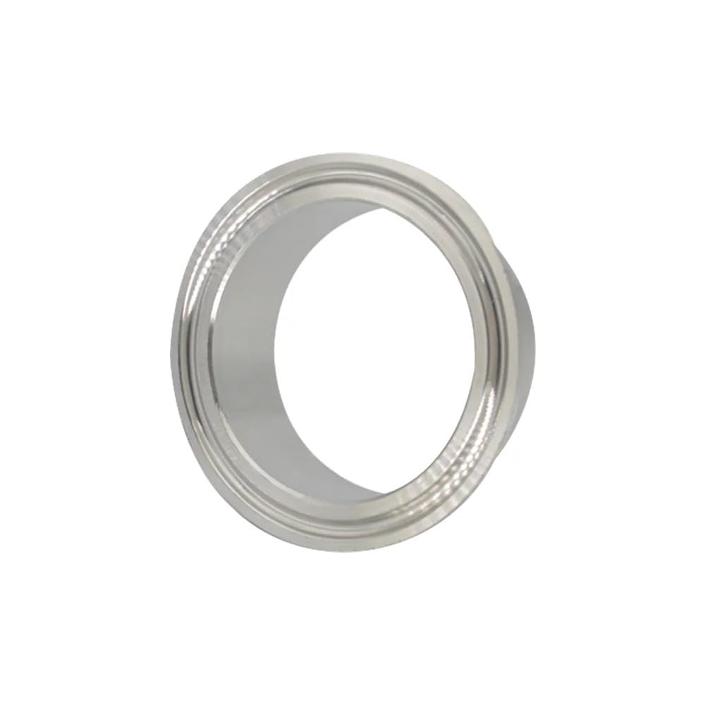 Kunllp 50.5Mm Flange 1Pc Sanitary Fitting 38Mm 51Mm Weld Pipe Clamp Ferrule Fits 1.5" 2" Tri