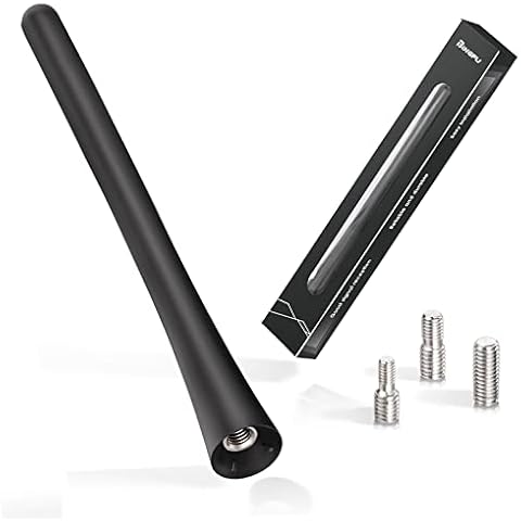 Antena Bingfu Universal Coche Radio Montaje Techo Goma Reemplazo Mástil Cover