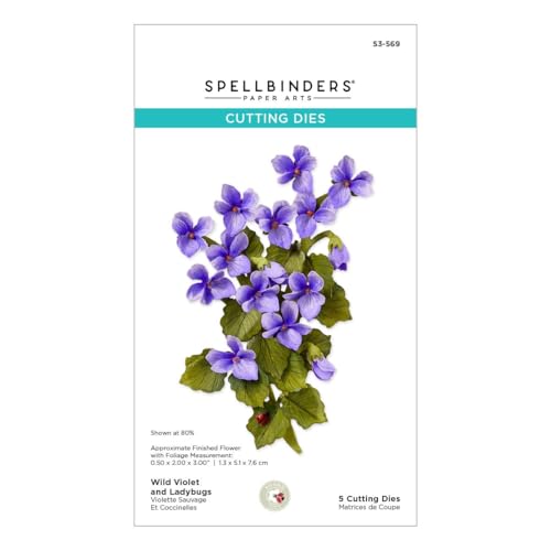 Matrice de découpe Susan Tierney-Cockburn motif fleurs sauvages pour gaufrage