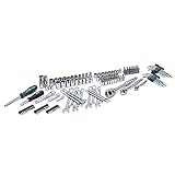 SATA 151-Piece SAE and Metric Mechanic’s Tool Set, 1/4-, 3/8- and 1/2-Inch Drive, with Ratchets, Sockets, Bits, Hex Keys and More - ST09514U