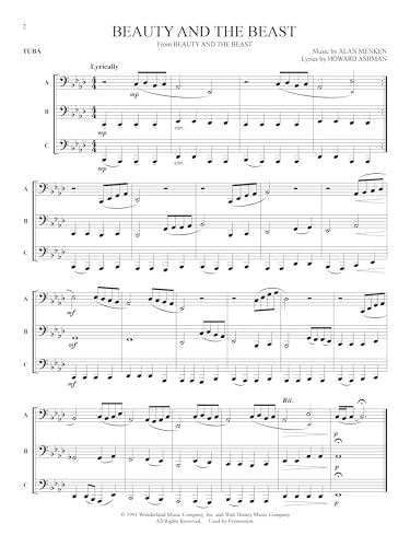 Tuba Flex-Pops for Winds jouez les thèmes Disney en harmonie