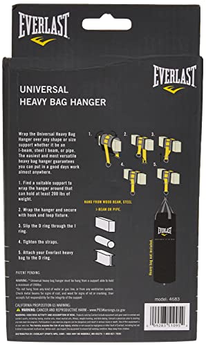 Everlast Universal Heavy Bag Hanger, Black #TOP26