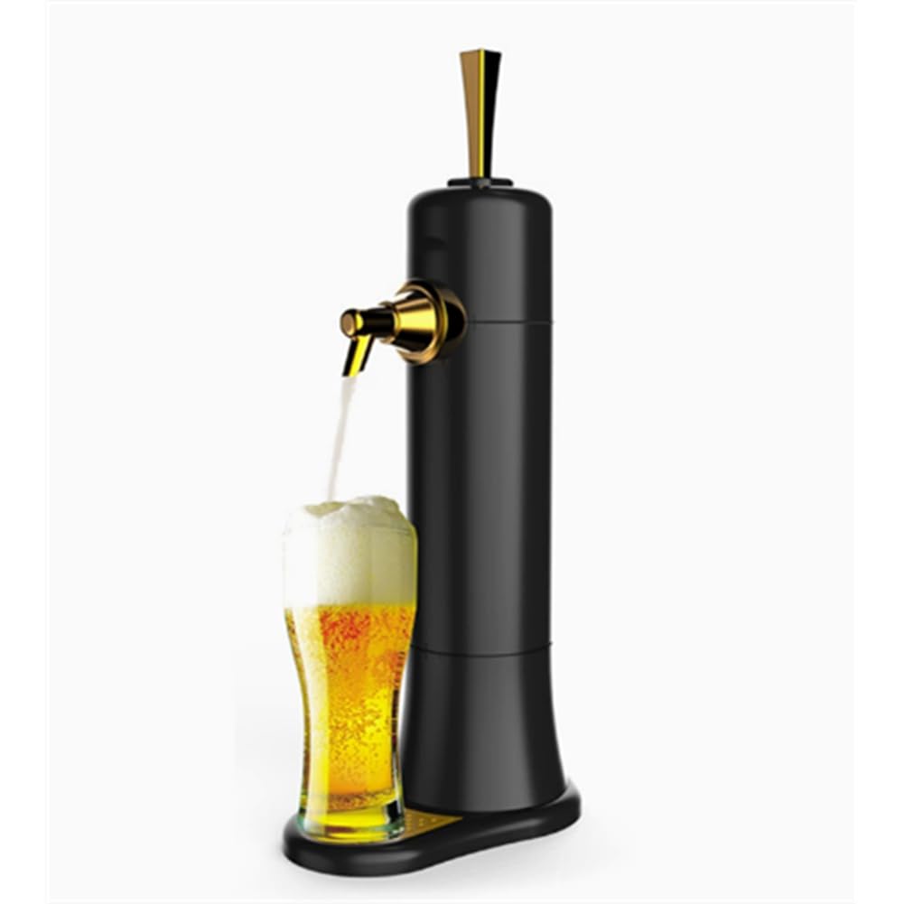 Aundhegrtt Beer Keg Refrigerator, Draft Beer Dispenser, Home Bar-Style Beer Dispenser, Mini Beer Refrigerator, Beer Dispenser for Draft Beer Pouring