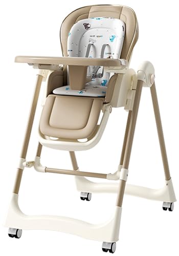 3-in-1 Foldable High Chair for Babies & Toddlers with Tray