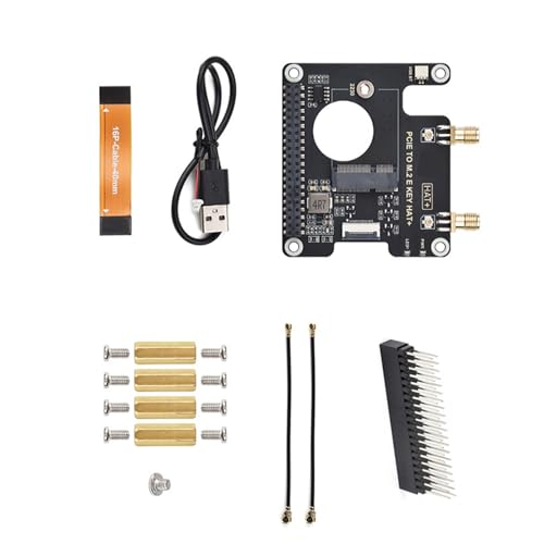 JDNH Placa adaptadora PCle a E Key 2230 para amplias capacidades, módulo de expansión inalámbrico para desarrollo