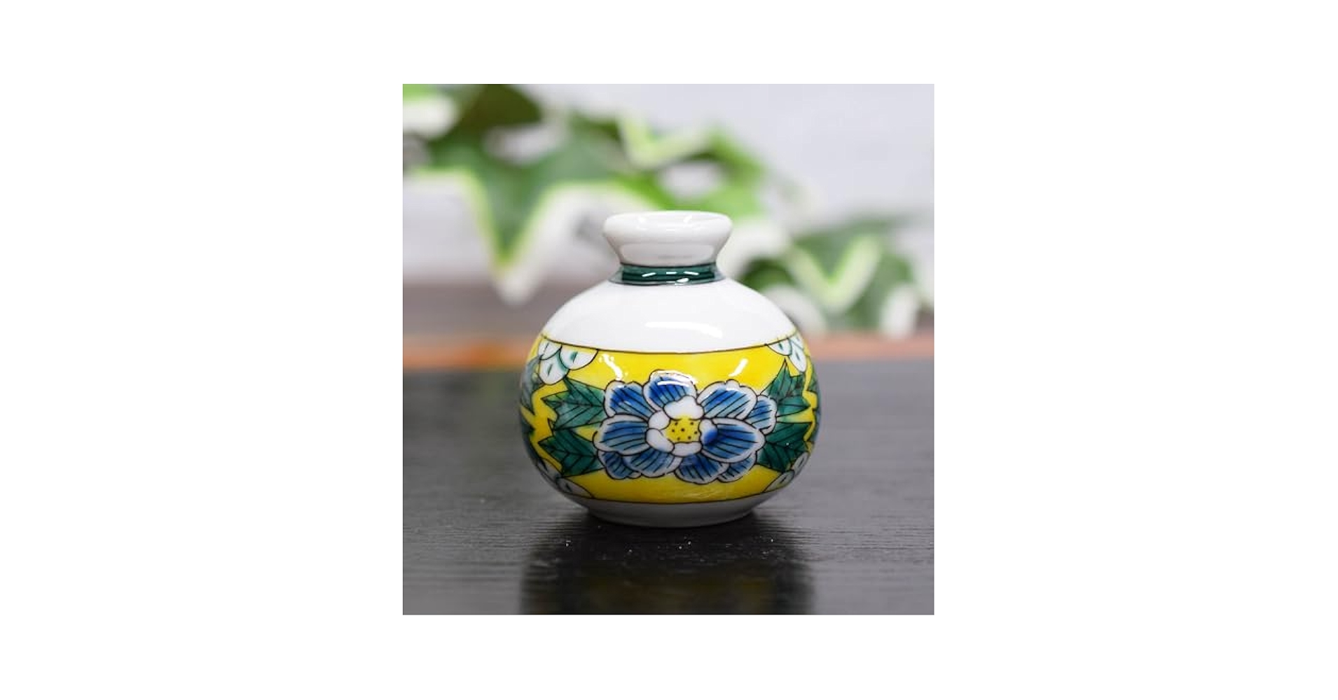 古九谷 吉田屋　花瓶　1客 花瓶 おしゃれ 陶器 九谷焼 吉田屋花鳥 : 和座倶楽部 - 通販