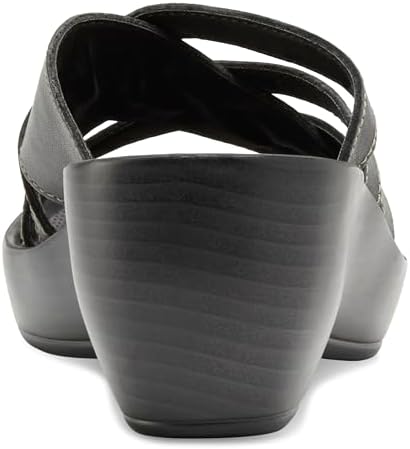 Eastland Women's Poppy Dress Sandal, Black, 9 M US | Image 5