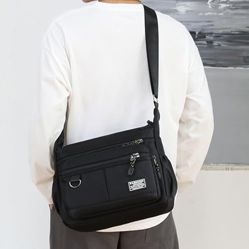 Bolso cruzado para mujer y hombre con múltiples bolsillos miniatura 7