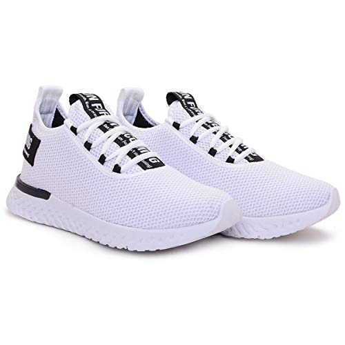 Tênis Esportivo Masculino Academia Lançamento (41, Branco)