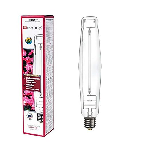 Hortilux Super HPS (High Pressure Sodium) Enhanced Spectrum Lamp, 1000W