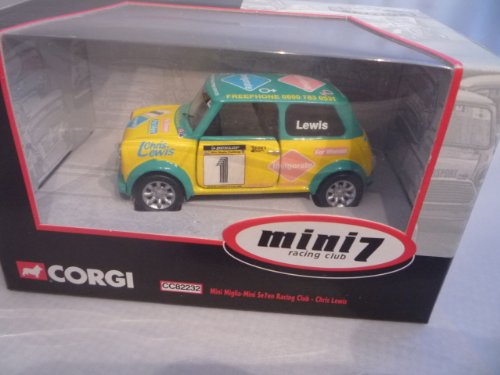 Image of Corgi mini 7 racing club chris lewis limited edition 1:36 scale diecast model