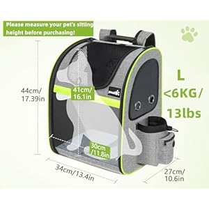 Pecute-Pet-Carrier-Backpack-Cat-Backpack-Carrier-Expandable-with-Breathable-Mesh-for-Small-Dogs-Cats-Puppies-Dog-Backpack-Carrier-for-Hiking-Travel-Camping-Outdoor - Cucciolini Doodles   Pecute-Pet-Carrier-Backpack-Cat-Backpack-Carrier-Expandable-with-Breathable-Mesh-for-Small-Dogs-Cats-Puppies-Dog-Backpack-Carrier-for-Hiking-Travel-Camping-Outdoor