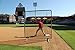 Trigon Sports Baseball & Softball Protective Screens, Baseball Practice Equipment, 1st Base/Fungo Protective Screen Softball, Baseball Protective Screen w/Net (7ft x 7ft)