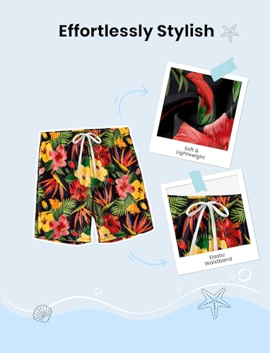 Image of PATPAT Mommy and Me Matching Swimsuit:One Piece V Neck Bathing Suits Leaves Printed Family Swimwear Matching Set