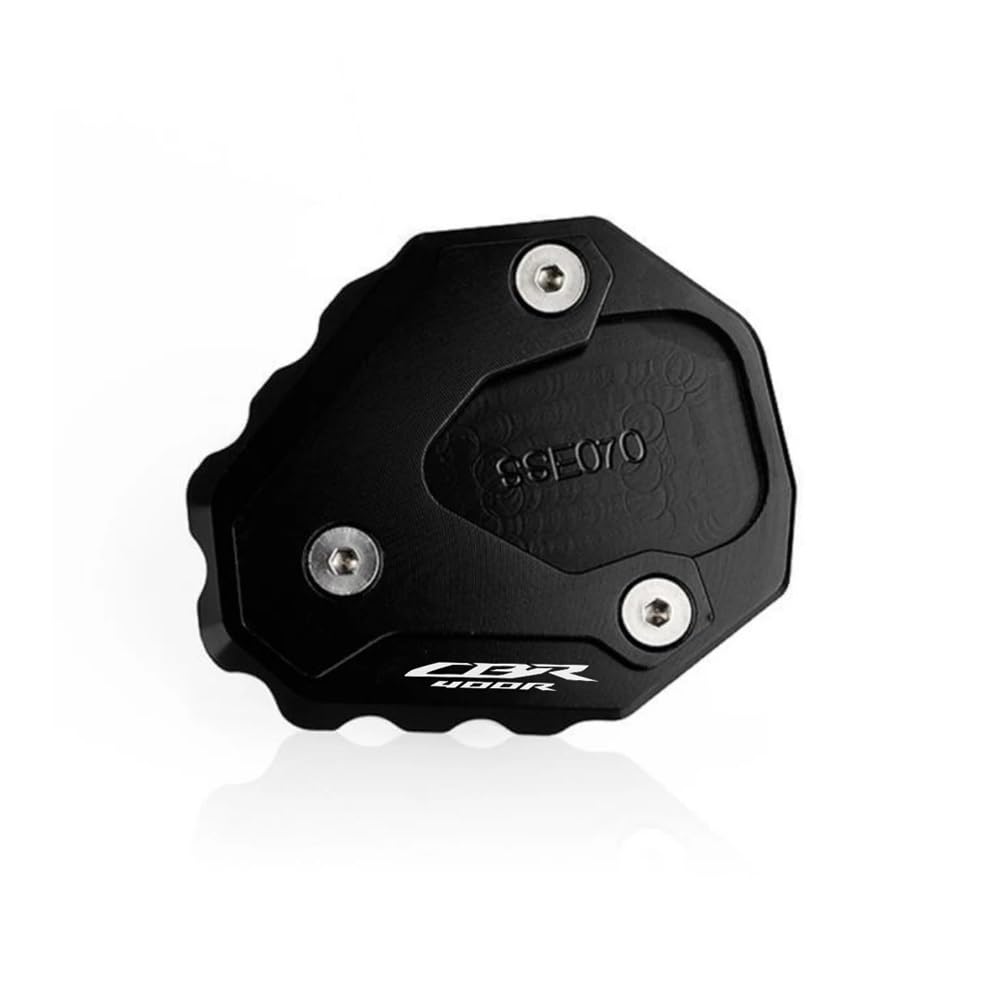 Extension béquille latérale CBR 400R support moto élargi noir idéal pour stationner sur herbe