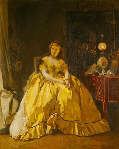 Tableau Après le bal d'Alfred Emile Stevens pour la décoration murale du salon