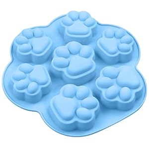 猫の肉球 シリコンモールド、チョコレートの型、可愛い ケーキ型 足跡モールド チョコ型 シリコン型 シリコ..." 