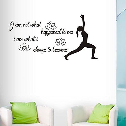 Yoga Wall Sticker for Home Decal, I Am - Image 4
