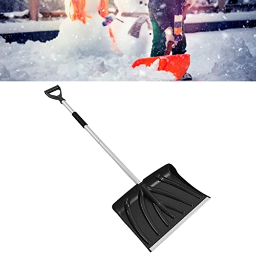 YAOGOHUA Snow Shovel Detachable Snow Pusher Aluminium Alloy Portable Outdoor Snow Removal for Crushed Ice
