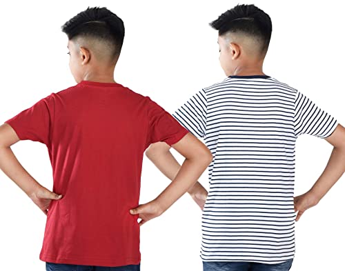 Image of Clothe Funn Boys T-Shirts Round Neck (Pack of 2)